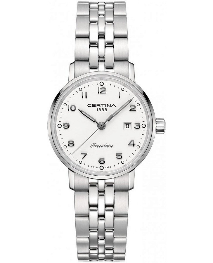 Часы Certina DS Caimano C035.410.11.012.00 — мужские, серебристый
