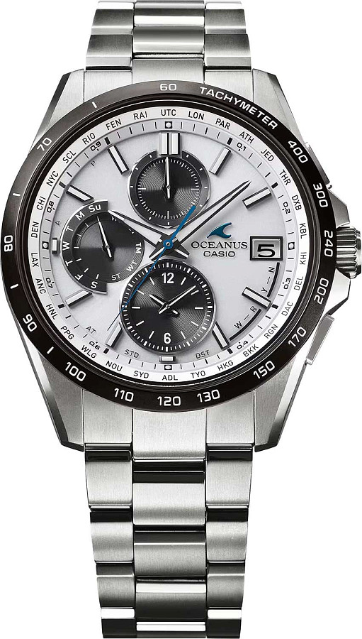 Часы Casio Oceanus OCW-T2600J-7A — мужские, титановый