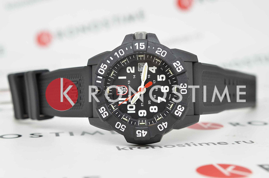 Часы Luminox Navy SEAL 3500 XS.3501.F — кварцевые, сталь металл карбон