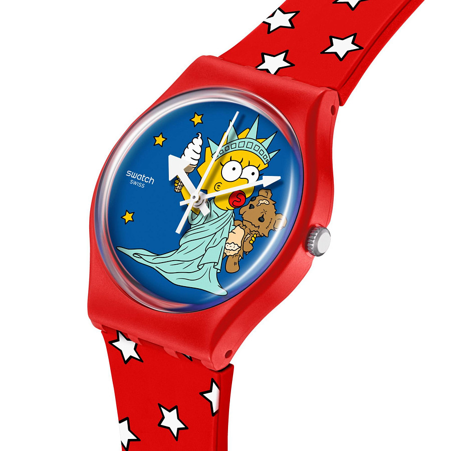 Часы Swatch Gent Biosourced Standart SO28Z120 — кварцевые, пластик