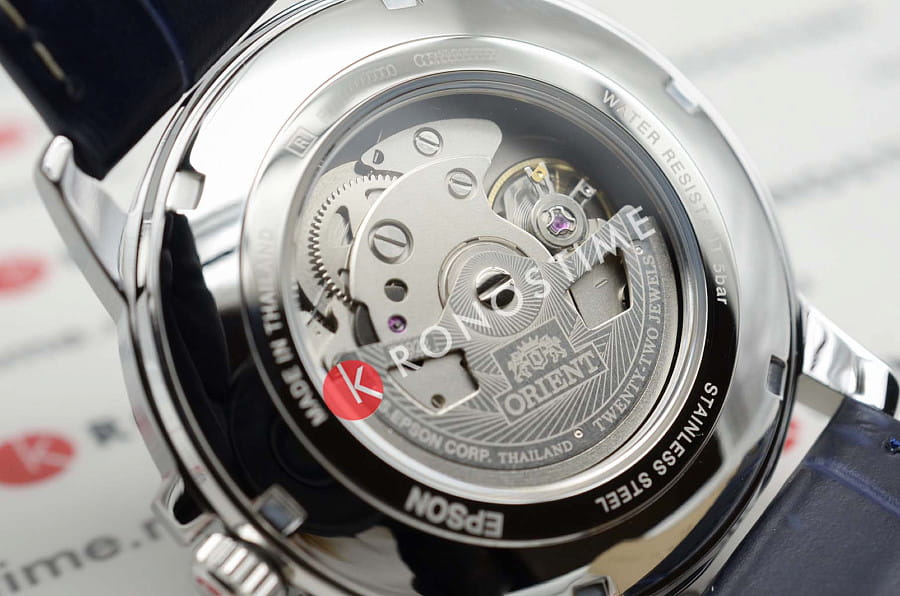 Часы Orient Automatic RA-AA0C05L (RN-AA0C05L) — мужские, кожаный