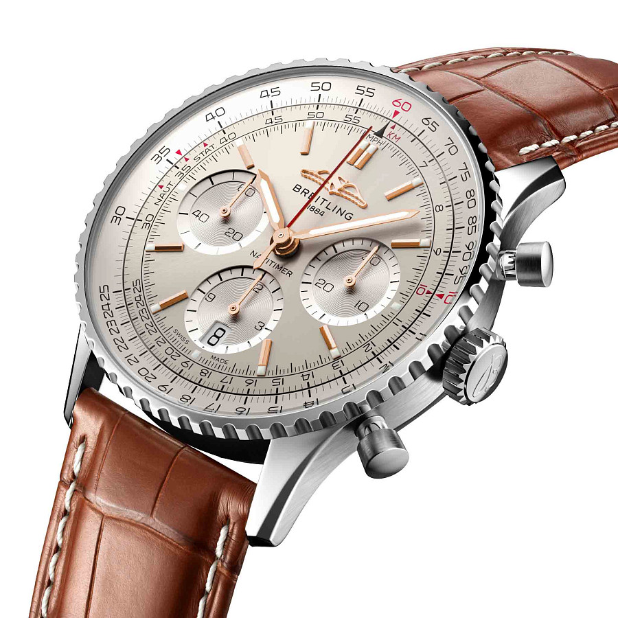 Часы Breitling Navitimer B01 Chronograph 41 AB0139211G1P1 — артикул AB0139211G1P1