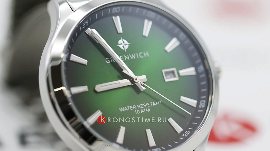 Часы Greenwich Helm GW 041.10.39 — сталь металл, Англия