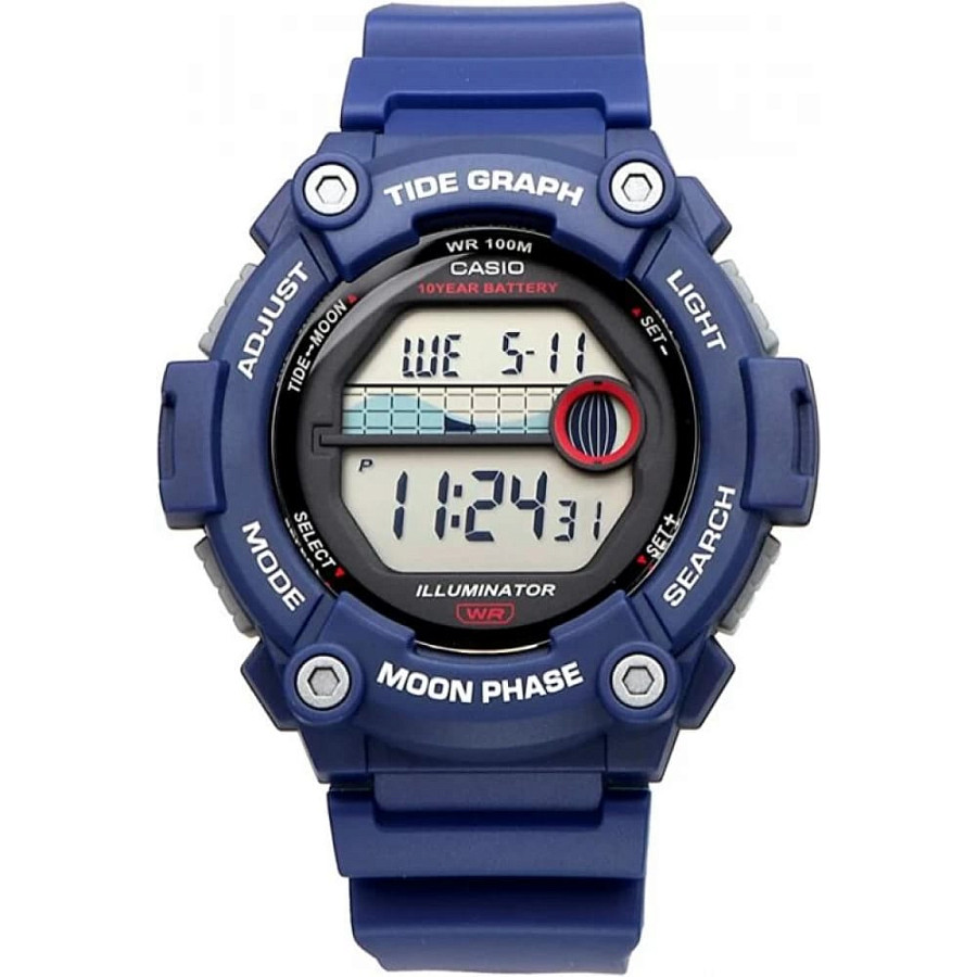 Часы Casio Collection WS-1300H-2A — пластик, мужские