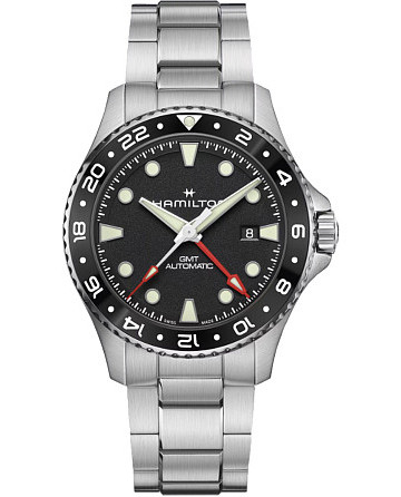 Hamilton Khaki Navy Scuba Auto GMT 43 мм H82555130