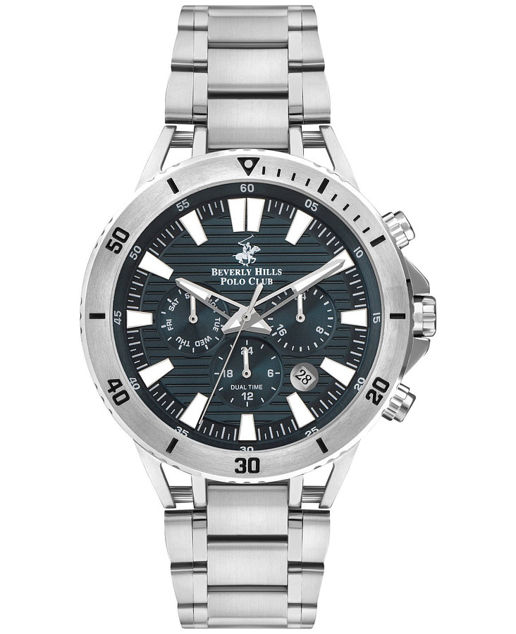 Часы Beverly Hills Polo Club BP3401X.390 — мужские, серый
