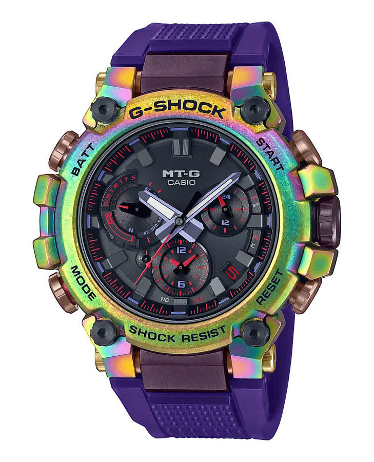 Часы Casio G-Shock MTG-B3000PRB-1A — мужские, черный