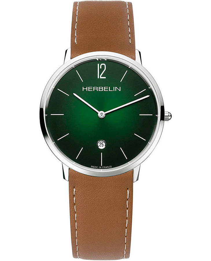Часы Herbelin City 19515AP16GD — мужские, зеленый