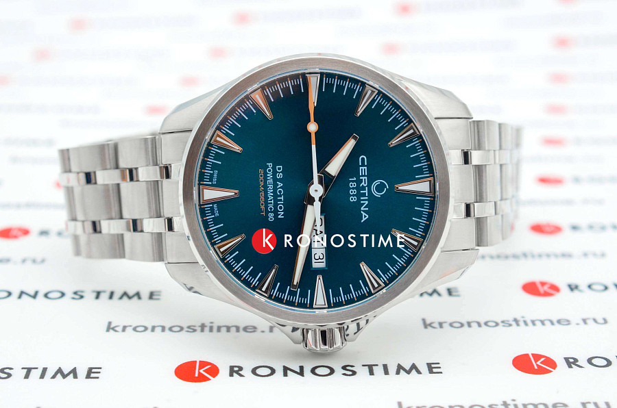 Часы Certina DS Action Day-Date C032.430.11.091.00 — Швейцария, механические