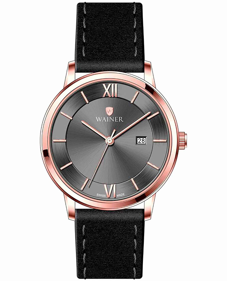 Часы Wainer Classic WA.11190-A — мужские, серый