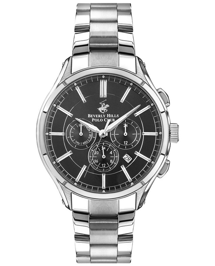 Часы Beverly Hills Polo Club BP3304X.350 — мужские, черный