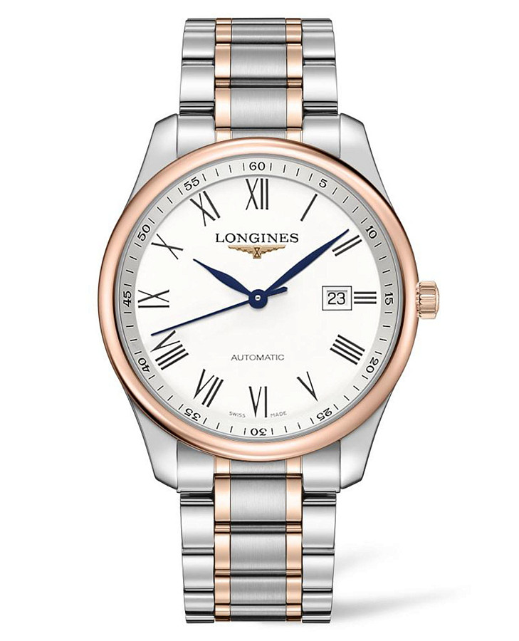 Часы Longines Master Collection L2.893.5.11.7 — мужские, белый