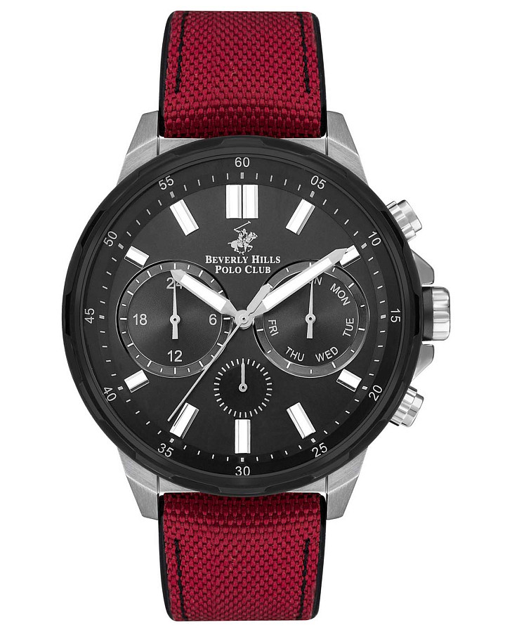 Часы Beverly Hills Polo Club BP3402X.358 — мужские, черный