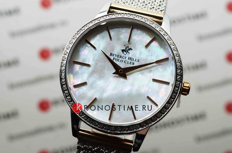 Часы Beverly Hills Polo Club BP3298C.320 — кварцевые, металл сталь