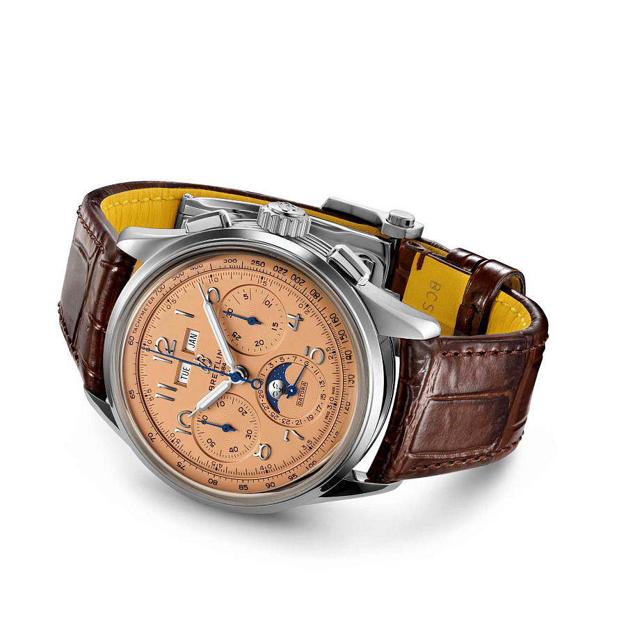Часы Breitling Premier B25 Datora 42 AB2510201K1P1 — сталь металл, Швейцария