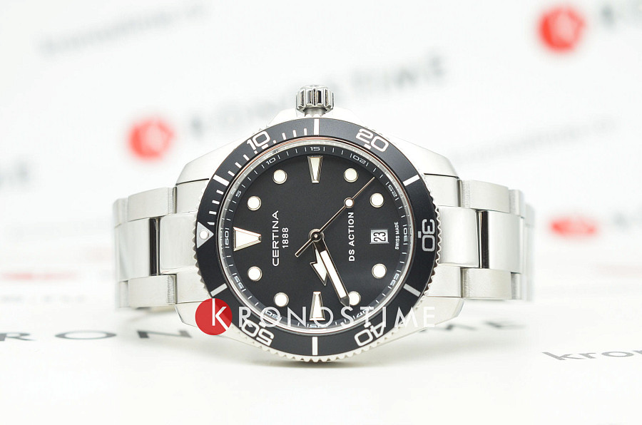 Часы Certina DS Action C048.410.11.051.00 — кварцевые, сталь металл