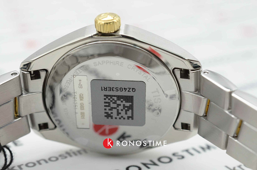Часы Tissot PR 100 Lady COSC T101.251.22.031.00 — белый, сталь металл