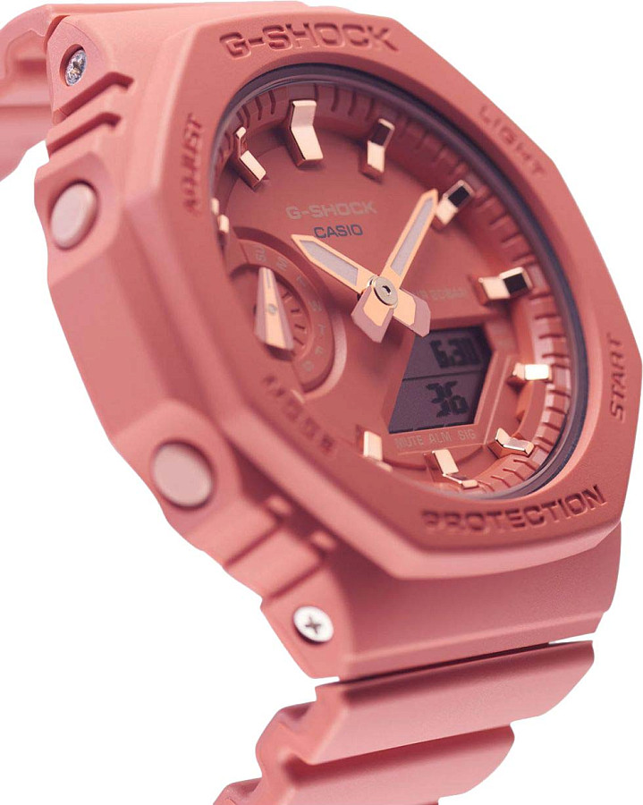 Часы Casio G-Shock GMA-S2100-4A2DR (GMA-S2100-4A2) — розовый, пластик