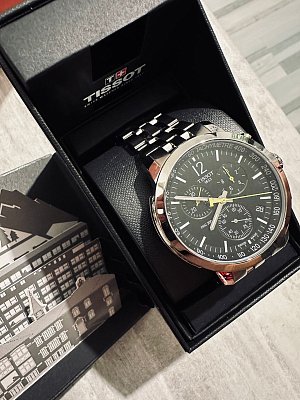 Фото покупателя: Швейцарские наручные часы Tissot PRC 200 Chronograph T114.417.11.057.00 с хронографом