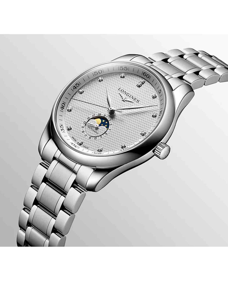 Часы Longines Master Collection L2.919.4.77.6 — мужские, нержавеющая сталь