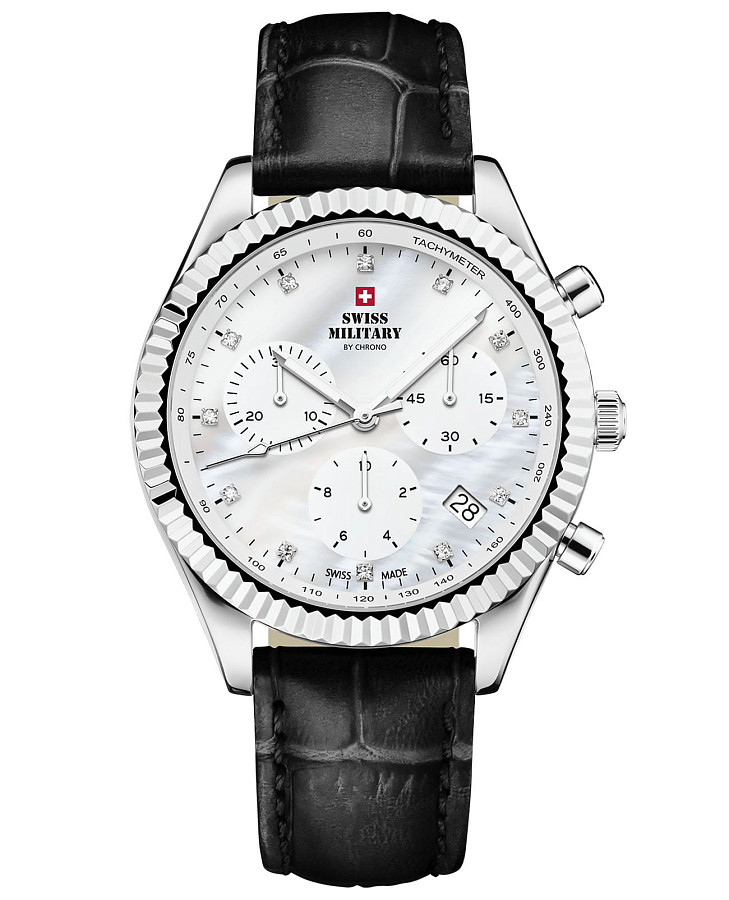Часы Swiss Military by Chrono SM30207.05 — женские, перламутровый
