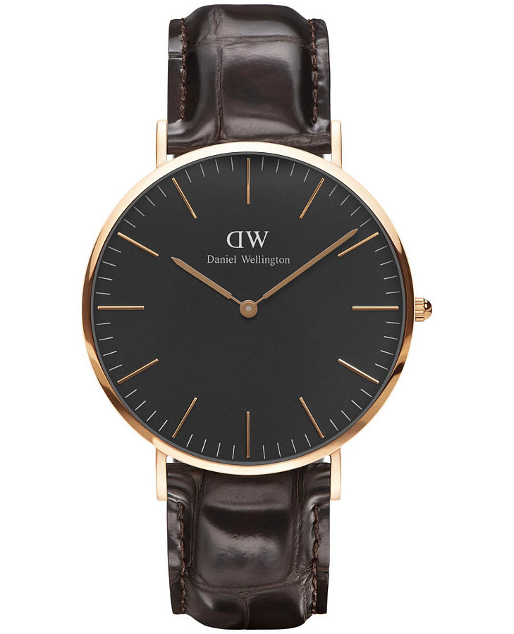 Часы Daniel Wellington Classic York DW00100128 — мужские, черный