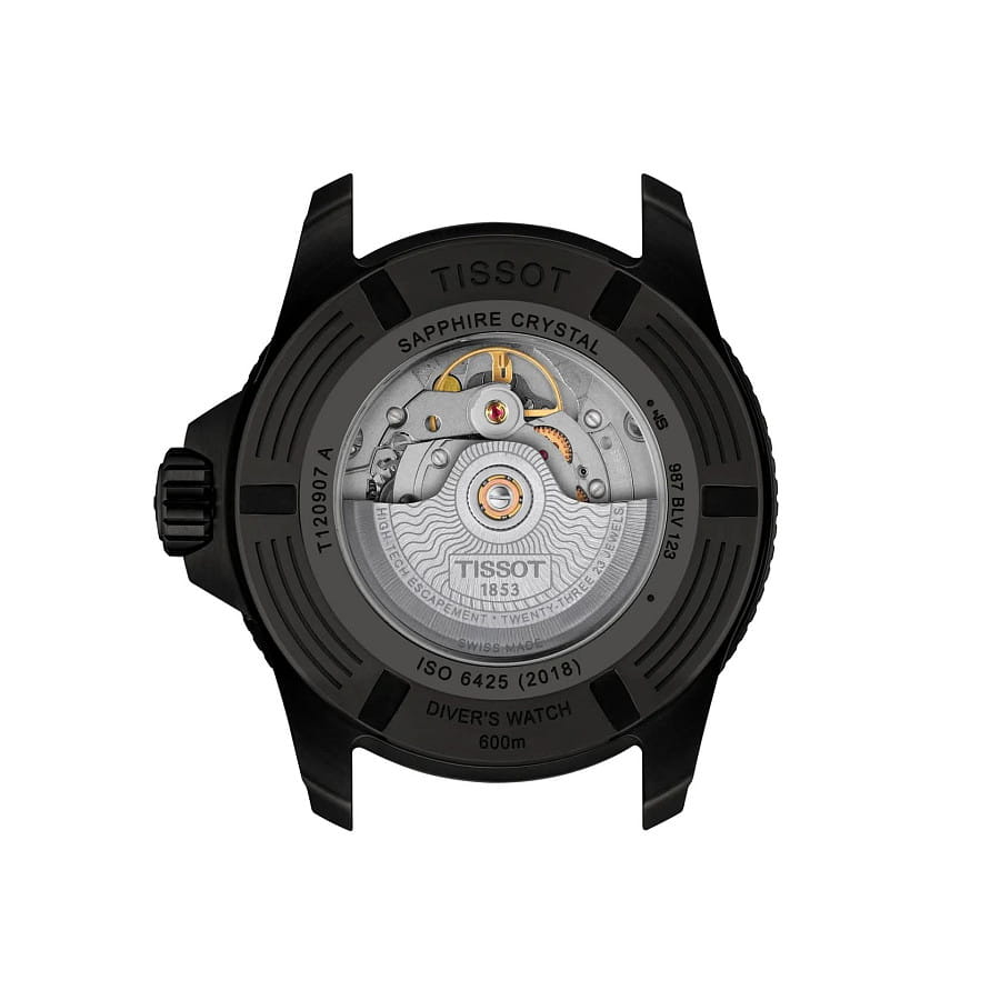 Часы Tissot Seastar 2000 44 mm T120.907.37.051.00 — механические, Швейцария, мужские