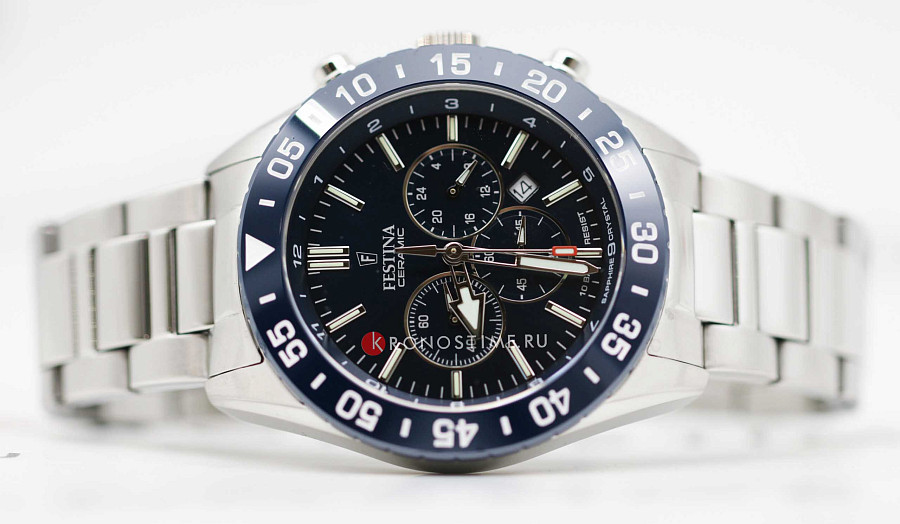 Часы Festina Ceramic F20575/2 — металл сталь, Испания