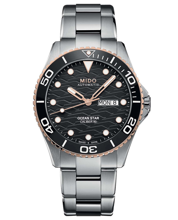 Часы Mido Ocean Star 200c M042.430.21.051.00 — мужские, черный