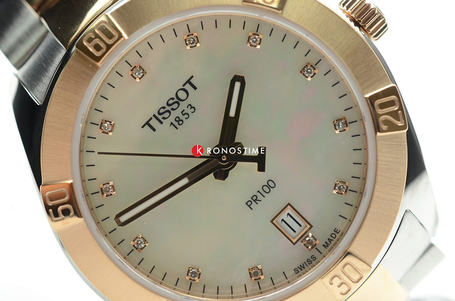 Часы Tissot PR 100 Sport Chic T101.910.22.116.00 — металл сталь, сталь c pvd покрытием