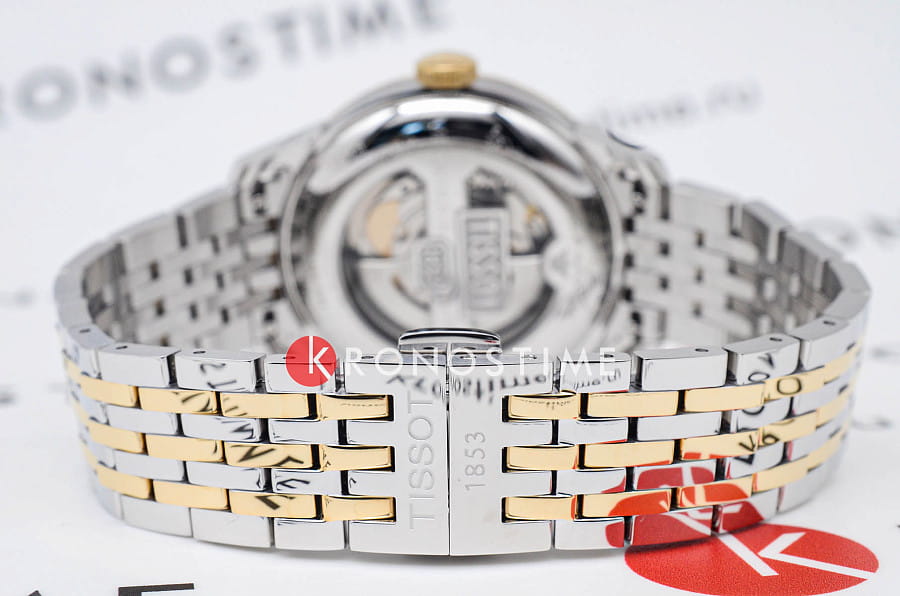 Часы Tissot Le Locle Powermatic 80 T006.407.22.093.00 — нержавеющая сталь с pvd-покрытием, мужские