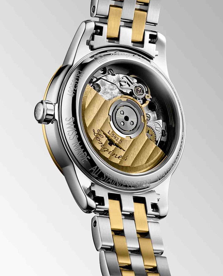 Часы Longines Flagship L4.274.3.27.7 — механические, металл сталь