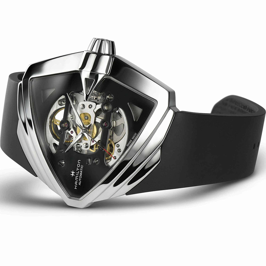 Часы Hamilton Ventura XXL Skeleton Auto H24625330 — Швейцария, механические