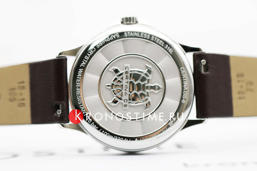 Часы Certina DS-6 Lady C039.251.17.017.01 — женские, кожаный