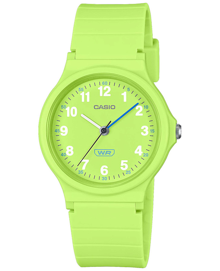 Часы Casio LQ-24B-3B — мужские, зеленый