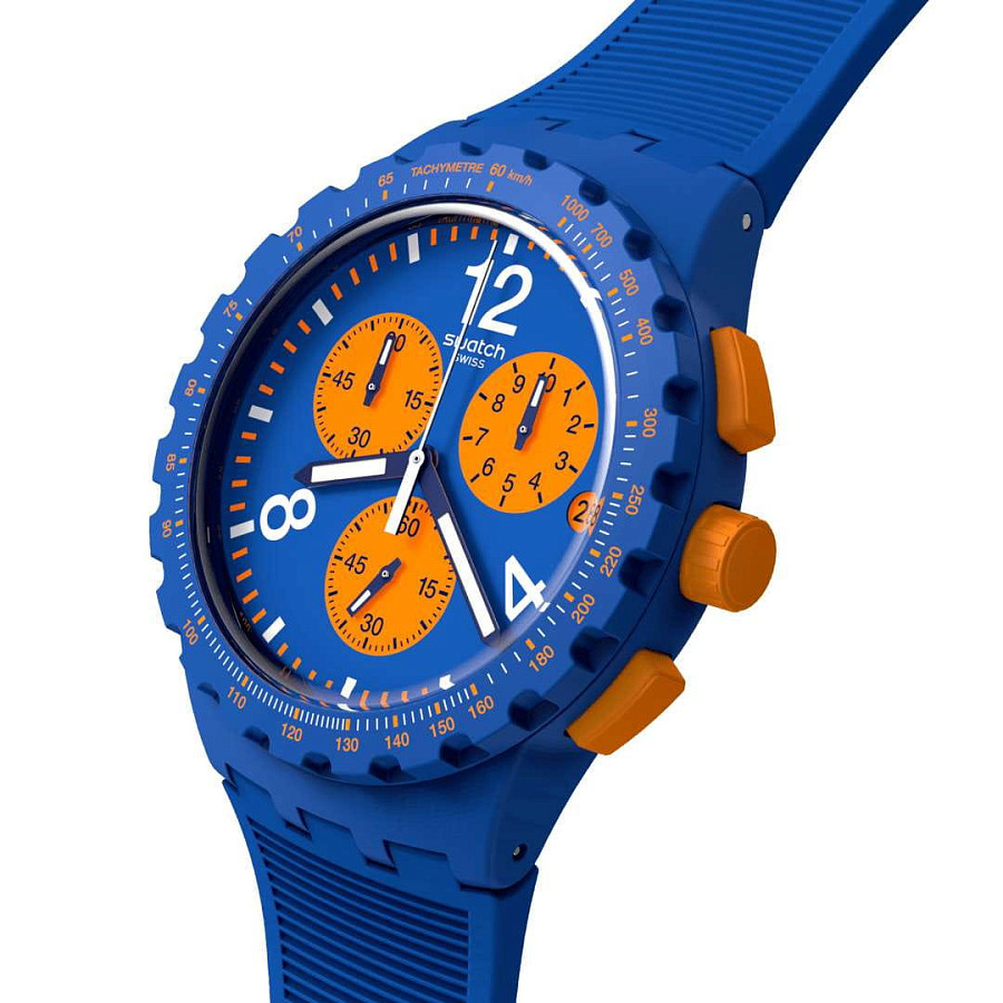 Часы Swatch Chrono 42 Standard SUSN419 — кварцевые, пластик