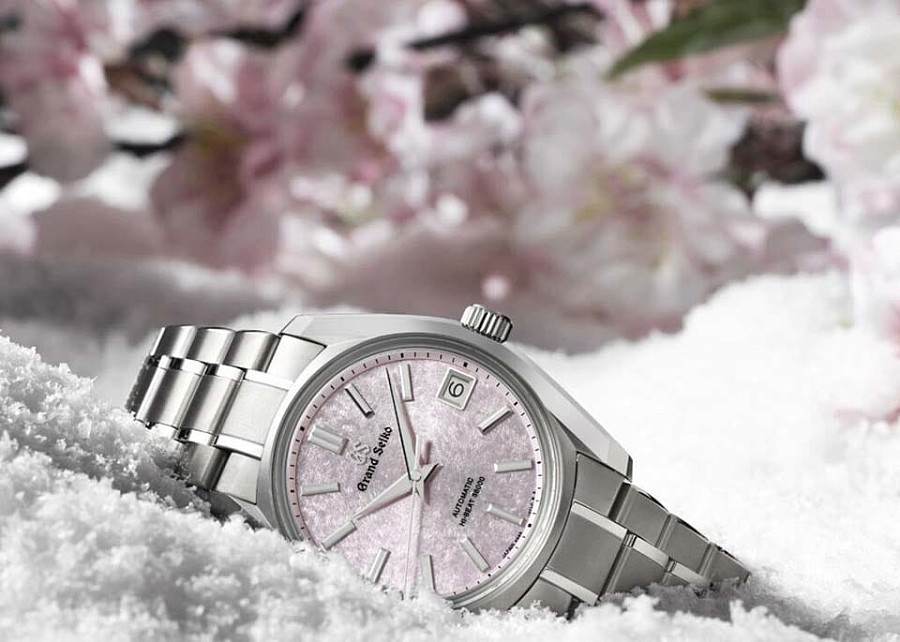 Часы Seiko Grand Heritage SBGH341G — механические, титан