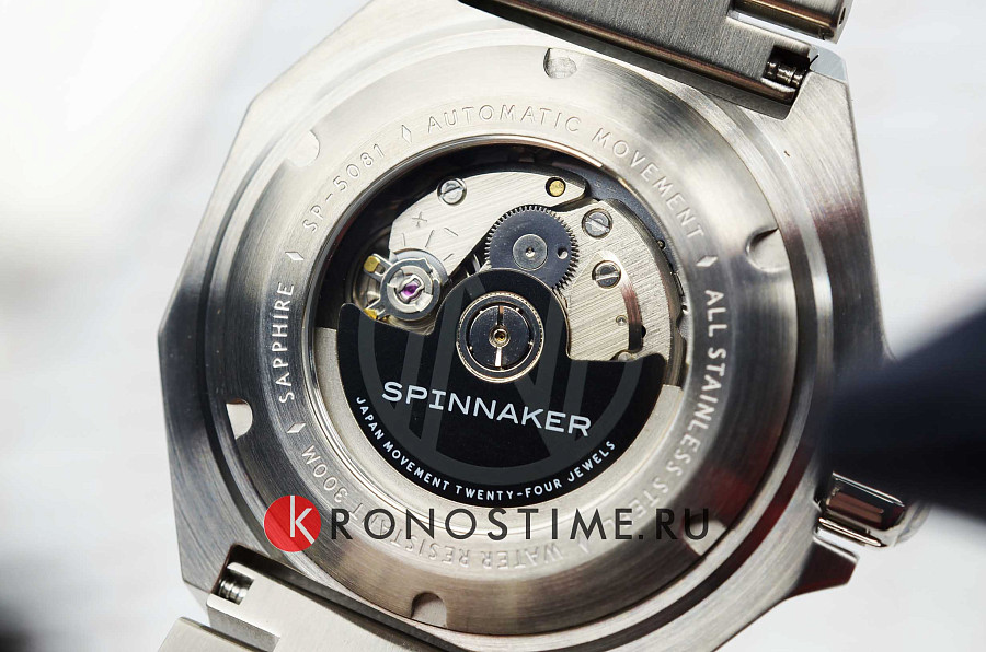 Часы Spinnaker Dumas SP-5081-FF — нержавеющая сталь, мужские