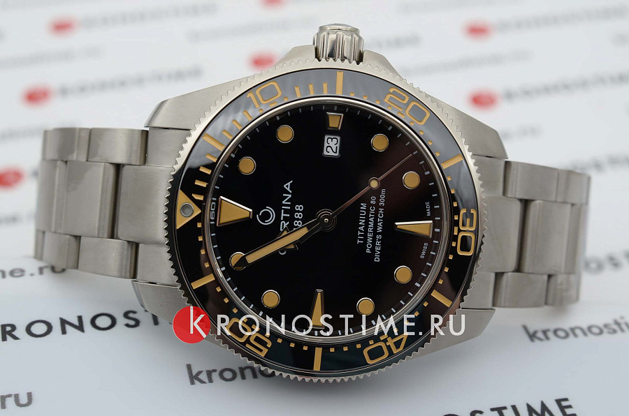 Часы Certina DS Action Diver C032.607.44.051.00 — механические, титан