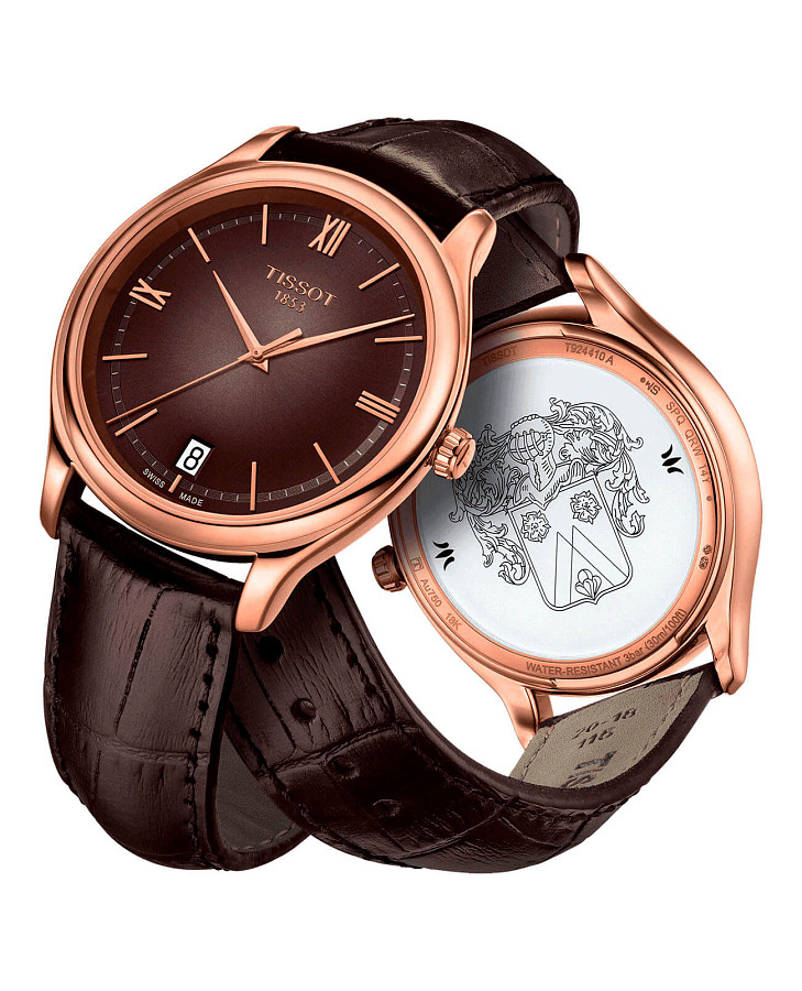 Часы Tissot Fascination 18K Gold T924.410.76.308.00 — металл золото, Швейцария