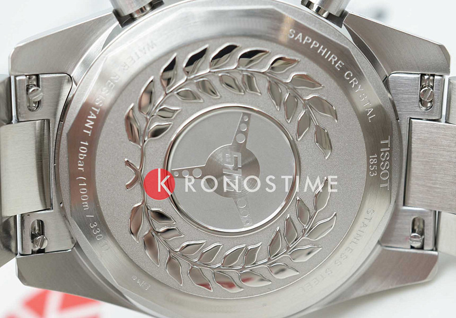 Часы Tissot PRS 516 Chronograph T149.417.11.051.00 — мужские, нержавеющая сталь 316l