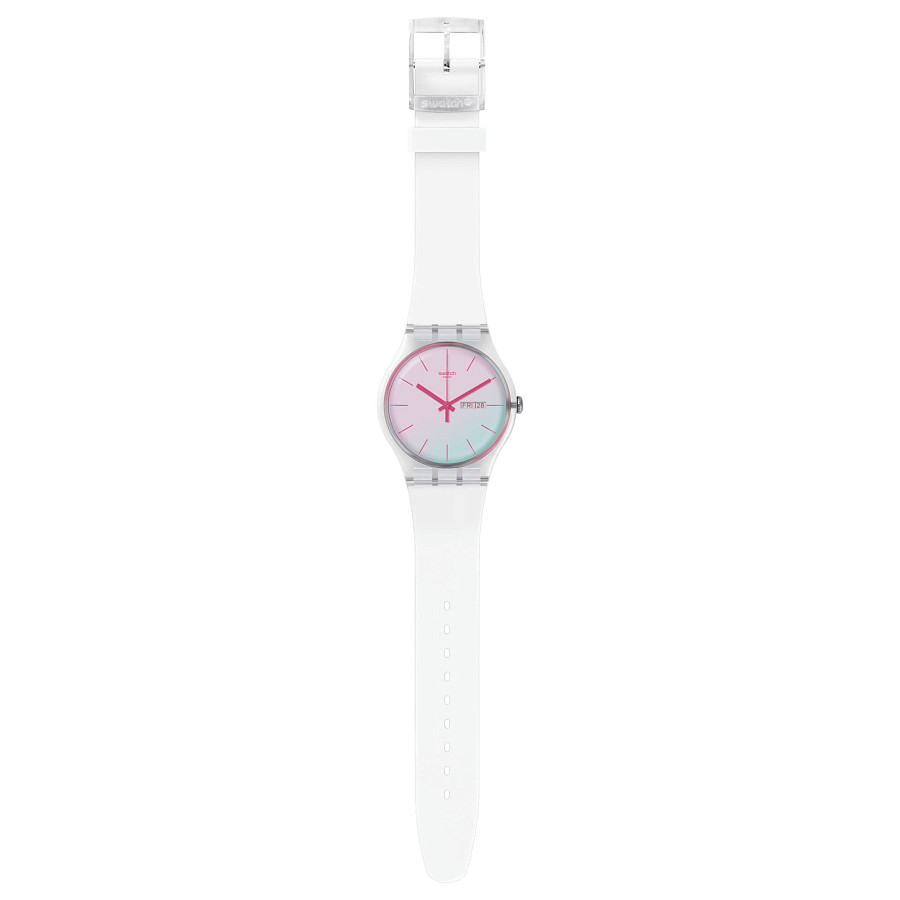 Часы Swatch New Gent SUOK713 — кварцевые, пластик