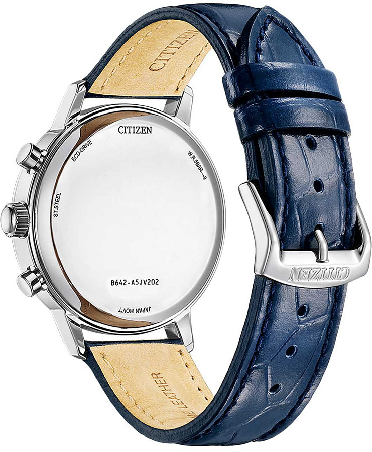 Часы Citizen Eco-Drive CA7069-16A — сталь металл, Япония
