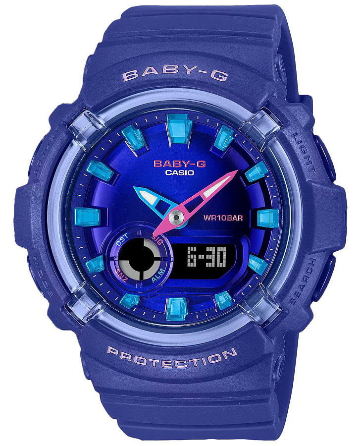 Часы Casio Baby-G BGA-280DN-2ADR (BGA-280DN-2A) — женские, синий