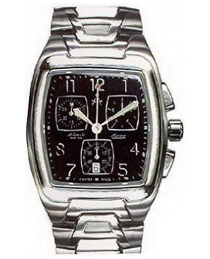 Часы Atlantic Mariner Barrel 81455.41.63 — мужские, черный
