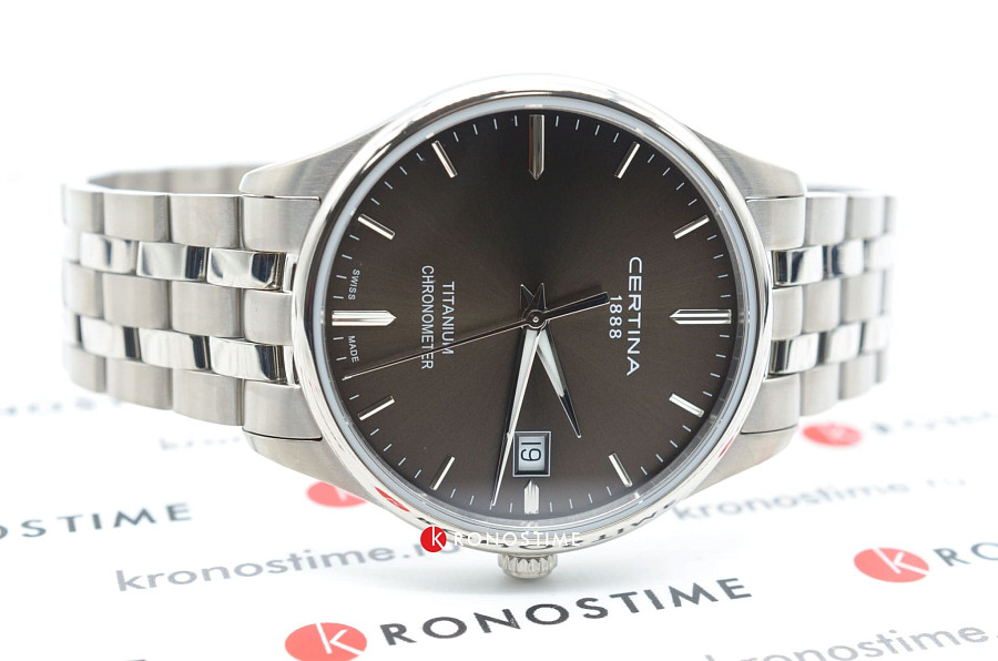 Часы Certina DS-8 Chronometer C033.451.44.081.00 — титановый, мужские