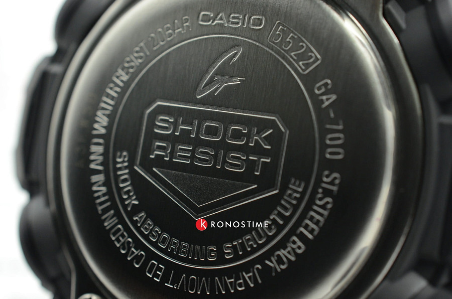Часы Casio G-Shock GA-700-1BDR (GA-700-1B) — артикул GA-700-1B, Япония