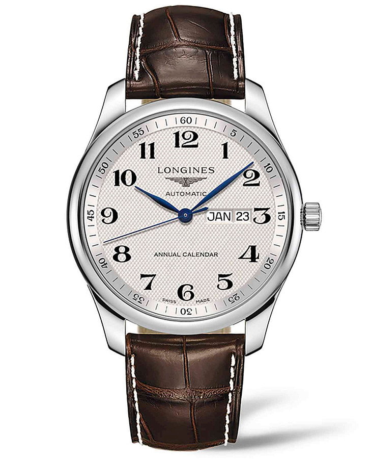 Часы Longines Master Collection L2.920.4.78.5 — мужские, серебристый
