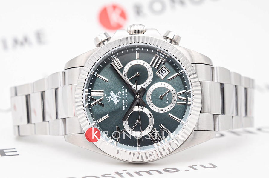 Часы Beverly Hills Polo Club BP3874X.370 — кварцевые, металл сталь