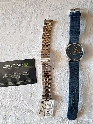 Фото покупателя: Швейцарские механические наручные часы Certina DS-1 Powermatic 80 C029.807.11.041.02